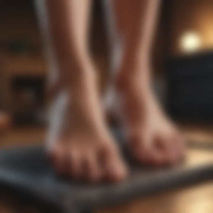Graphic showing lifestyle modifications for neuropathy management