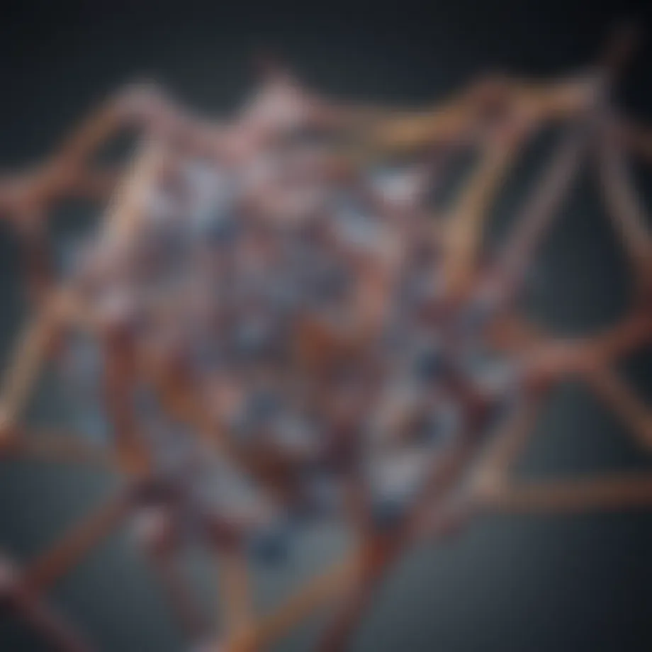 Molecular structure of collamer showcasing its unique bio-compatible properties