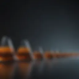 Graph illustrating the normal ranges of eGFR