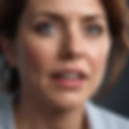 Illustration of hormone fluctuations during menopause
