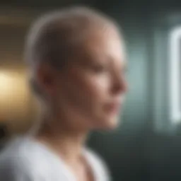 Patient reflecting on their journey with chemotherapy.