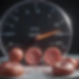 Diagram illustrating kidney function metrics