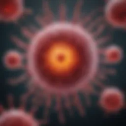 Illustration of lymphocyte activation in vitro