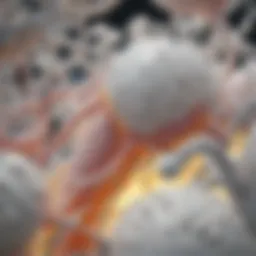 Diagram illustrating the biological mechanisms of lactose digestion