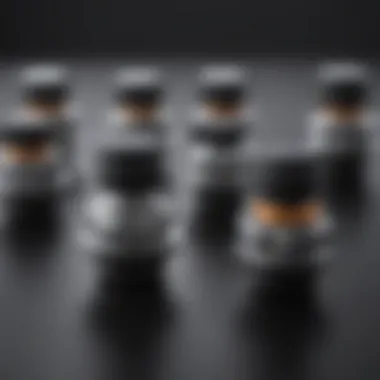 Different types of mechanical pressure sensors displayed in a comparative format