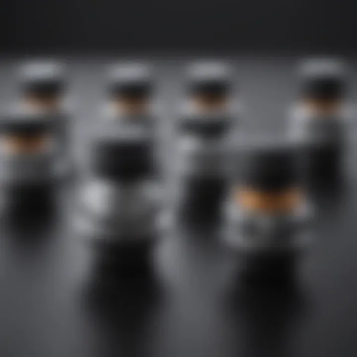 Different types of mechanical pressure sensors displayed in a comparative format