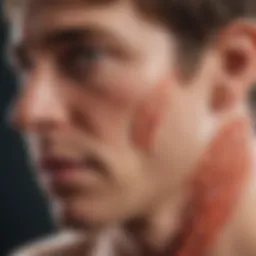 Illustration depicting various types of muscular dystrophy