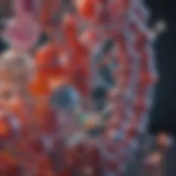 Chemical structure of PET plastic highlighting its unique polymer chains