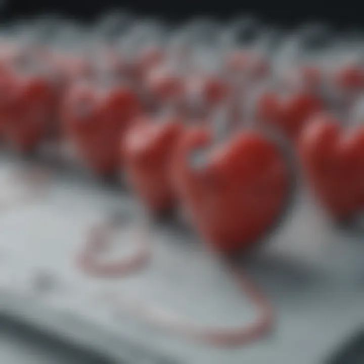 Illustration of various types of heart monitors used in preventive care.
