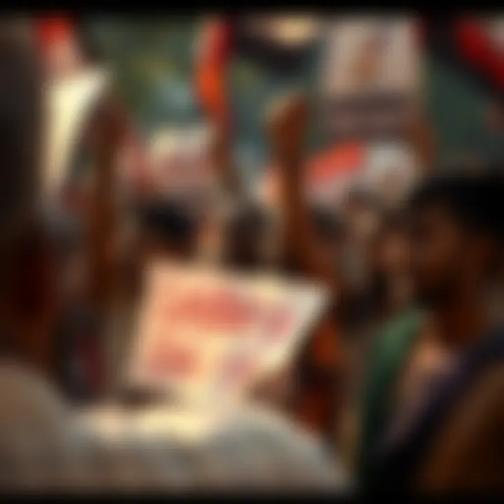 Advocacy for Dalit Representation Protest for Dalit rights and representation
