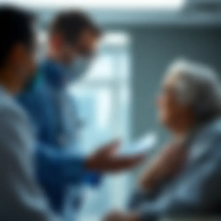Effective Communication in Healthcare A healthcare professional communicating with a patient