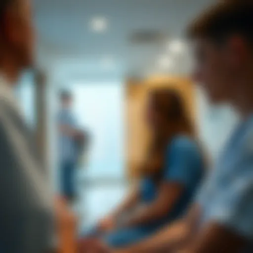 Visual representation of patient engagement stages
