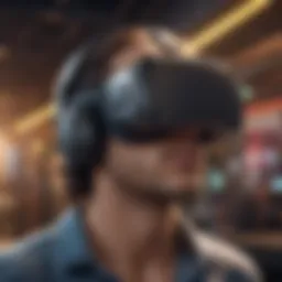 A visual representation of VR technology evolution over the years.