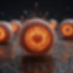 Diagram illustrating the connection between melanoma and immune response