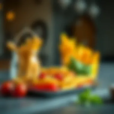 Visual representation of incorporating low calorie foods into daily diet