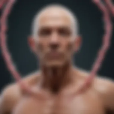 Illustration of the genetic mutation responsible for X-Linked Lymphoproliferative Syndrome